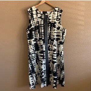Black and White Calvin Klein Dress